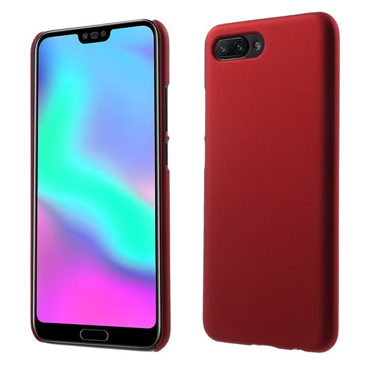 Rubberized PC Hard Shell for Huawei Honor 10 - Red