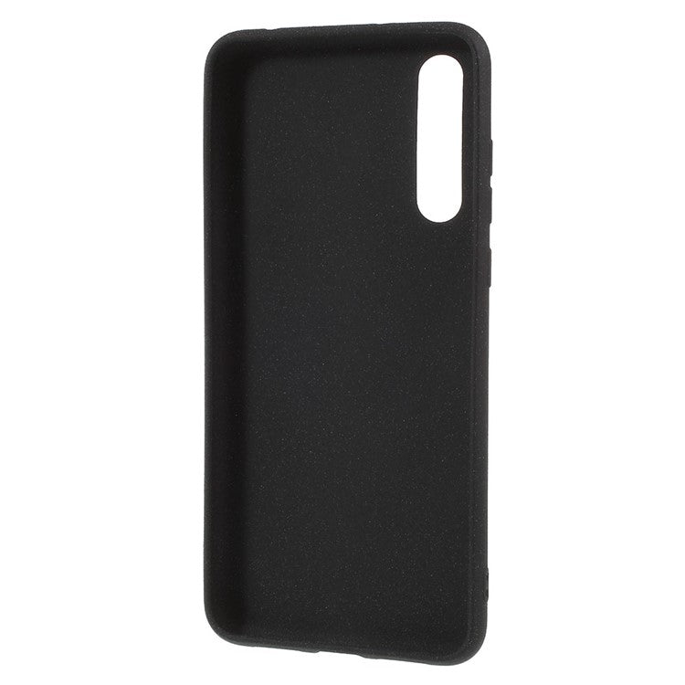 For Huawei P20 Pro Double-sided Matte TPU Mobile Phone Cover - Black