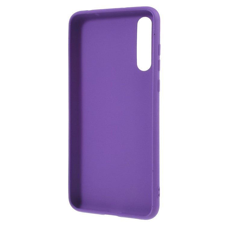For Huawei P20 Pro Double-sided Matte TPU Protection Case Cover Shell - Purple