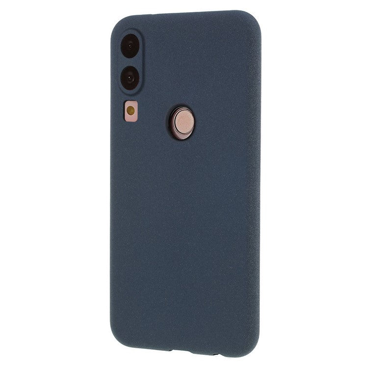 For Huawei P20 Lite / Nova 3e Double-sided Matte TPU Case Accessories Mobile - Dark Blue