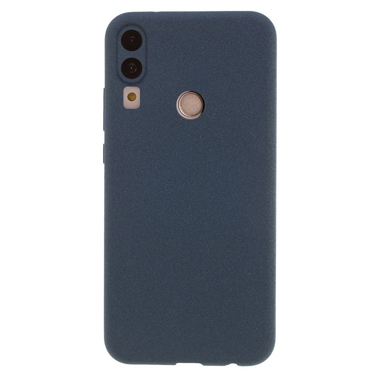 For Huawei P20 Lite / Nova 3e Double-sided Matte TPU Case Accessories Mobile - Dark Blue