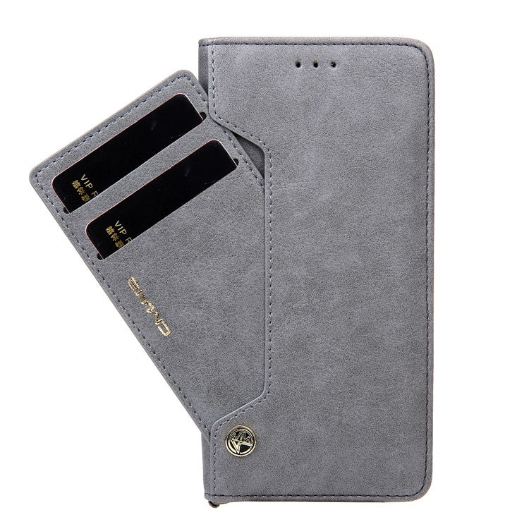 CMAI2 PU Leather Card Slots Phone Protection Casing for Huawei P20 Lite / Nova 3e (China) - Grey