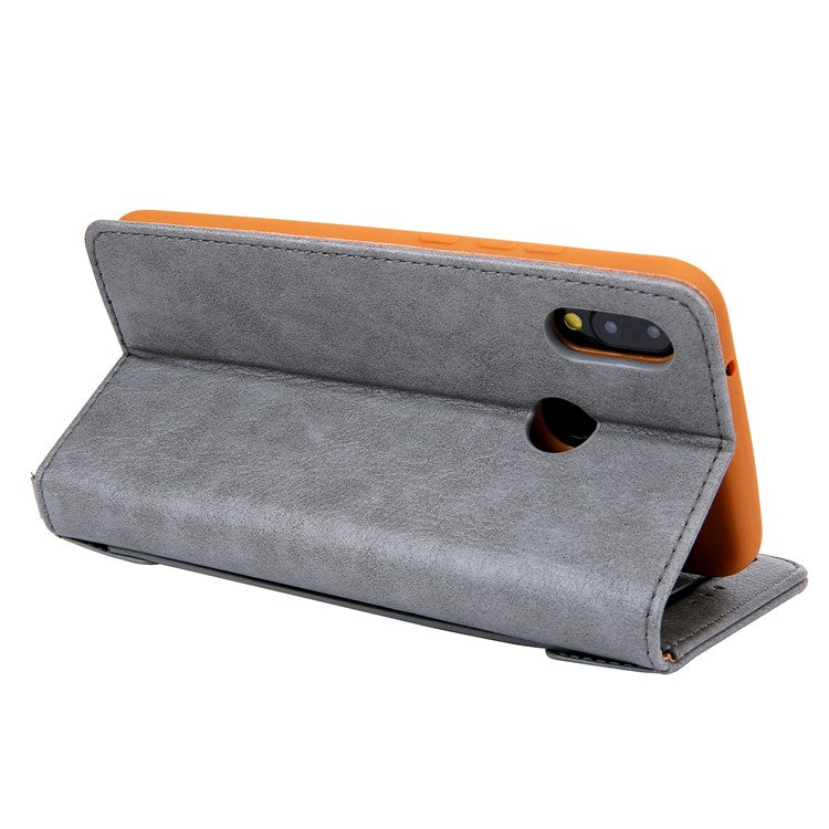CMAI2 PU Leather Card Slots Phone Protection Casing for Huawei P20 Lite / Nova 3e (China) - Grey