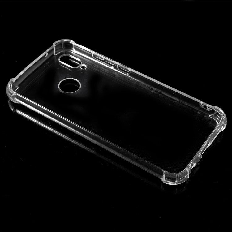 Drop-resistant Clear TPU Cover for Huawei P20 Lite / Nova 3e