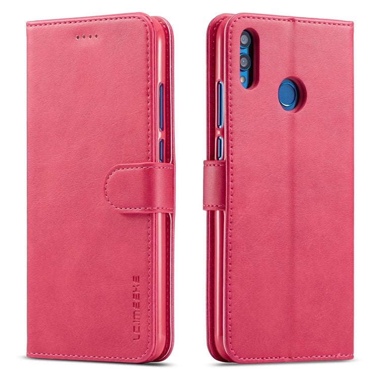 LC.IMEEKE Leather Wallet Case for Huawei Honor 8X / Honor View 10 Lite - Rose