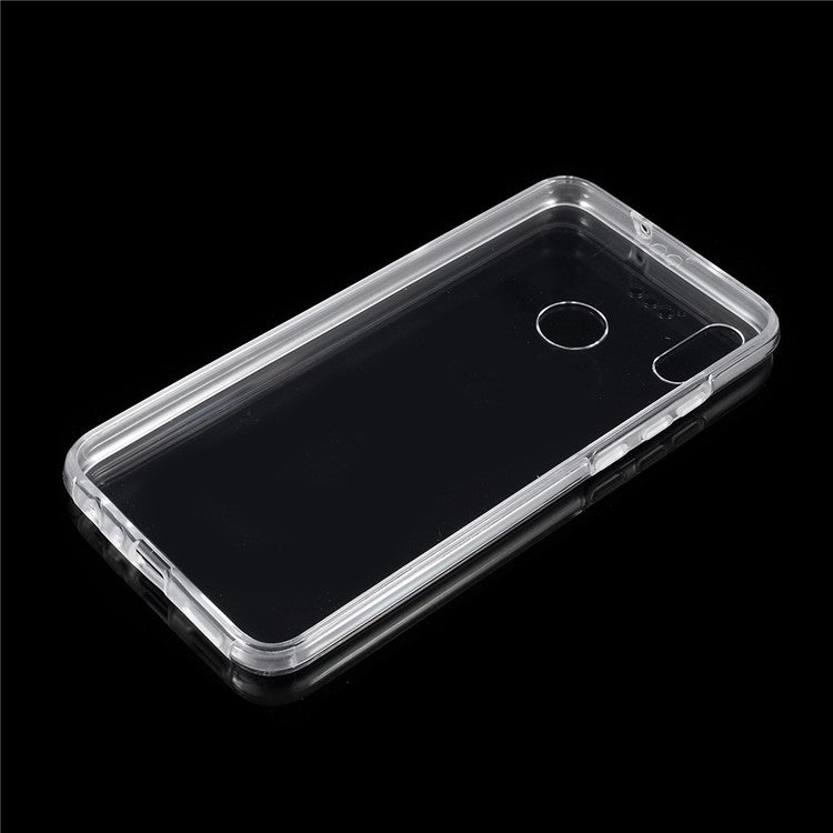 Transparent TPU + PC Hybrid Mobile Casing Shell for Huawei Honor 8X/View 10 Lite