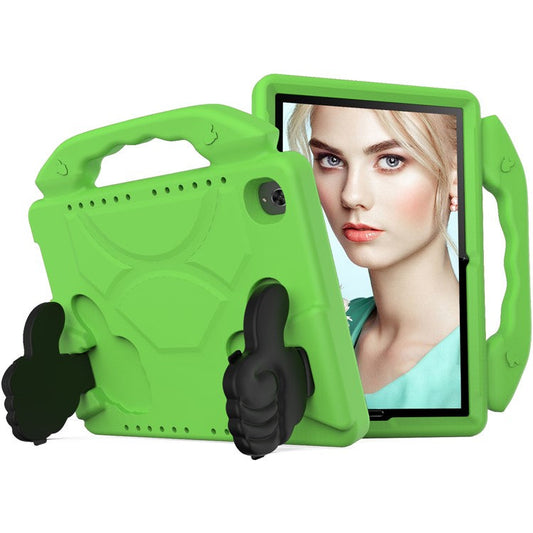 Shockproof Thumb Kickstand EVA Shell for Huawei MediaPad M5 10 (10.8")/MediaPad M5 (Pro) 10.8"/MediaPad M6 10.8-inch - Green