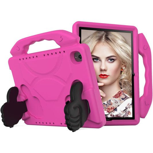 Shockproof Thumb Kickstand EVA Shell for Huawei MediaPad M5 10 (10.8")/MediaPad M5 (Pro) 10.8"/MediaPad M6 10.8-inch - Rose