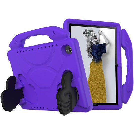 Shockproof Thumb Kickstand EVA Shell for Huawei MediaPad M5 10 (10.8")/MediaPad M5 (Pro) 10.8"/MediaPad M6 10.8-inch - Purple