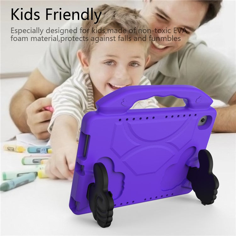 Shockproof Thumb Kickstand EVA Shell for Huawei MediaPad M5 10 (10.8")/MediaPad M5 (Pro) 10.8"/MediaPad M6 10.8-inch - Purple