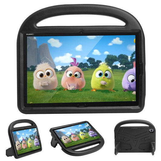 Sparrow Style Shockproof Kickstand EVA Tablet Shell for Huawei MediaPad M5 10 (10.8")/MediaPad M6 10.8-inch - Black