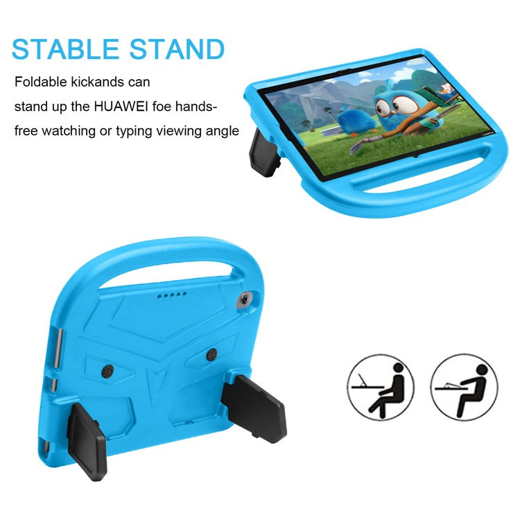 Sparrow Style Shockproof Kickstand EVA Tablet Shell for Huawei MediaPad M5 10 (10.8")/MediaPad M6 10.8-inch - Blue