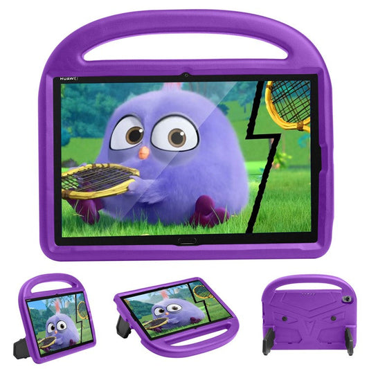 Sparrow Style Shockproof Kickstand EVA Tablet Shell for Huawei MediaPad M5 10 (10.8")/MediaPad M6 10.8-inch - Purple