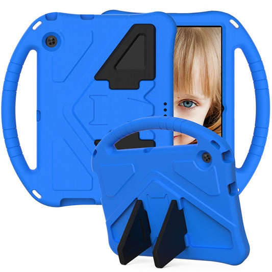 Anti-shock EVA Kickstand Case with Pen Slot Handle for Huawei MediaPad T3 10 9.6-inch - Blue