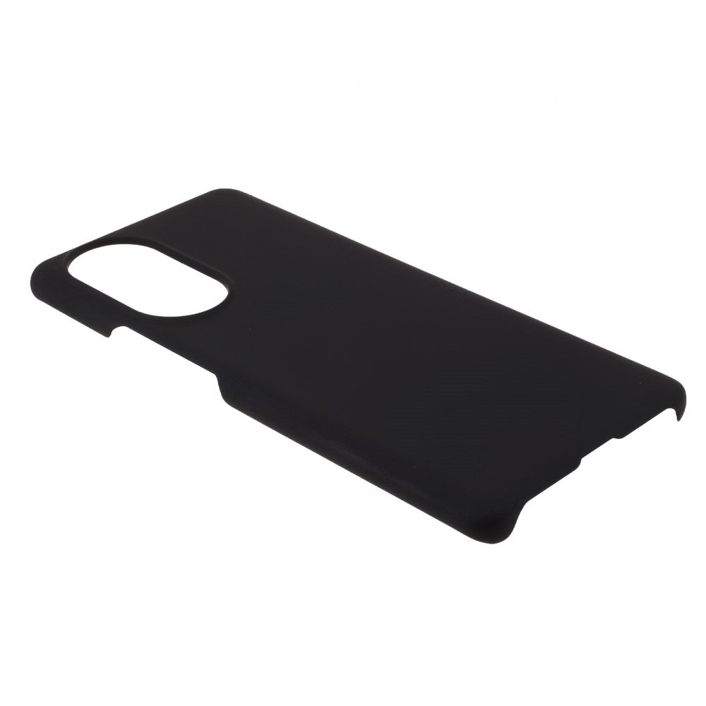 Colorful Rubberized Workmanship Plastic Phone Case for Honor 50 / Huawei nova 9 - Black