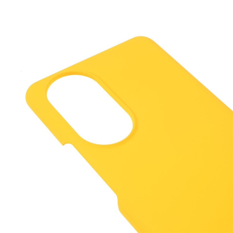 Colorful Rubberized Workmanship Plastic Phone Case for Honor 50 / Huawei nova 9 - Yellow