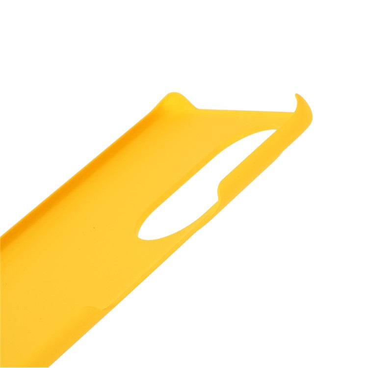 Colorful Rubberized Workmanship Plastic Phone Case for Honor 50 / Huawei nova 9 - Yellow