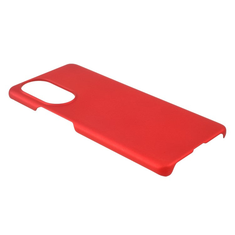 Rubberized Workmanship Multiple Color Plastic Phone Case for Honor 50 Pro / Huawei nova 9 Pro - Red