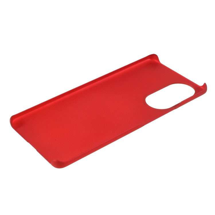 Rubberized Workmanship Multiple Color Plastic Phone Case for Honor 50 Pro / Huawei nova 9 Pro - Red