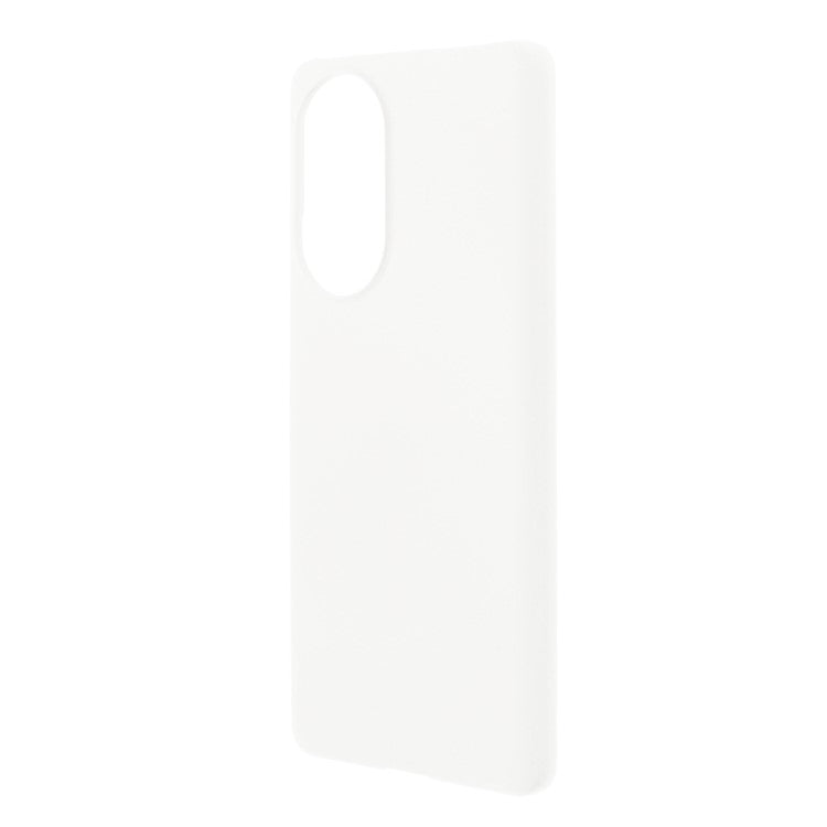 Rubberized Workmanship Multiple Color Plastic Phone Case for Honor 50 Pro / Huawei nova 9 Pro - White
