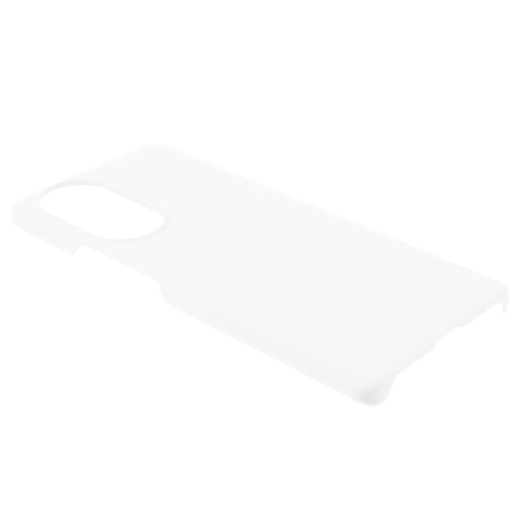 Rubberized Workmanship Multiple Color Plastic Phone Case for Honor 50 Pro / Huawei nova 9 Pro - White
