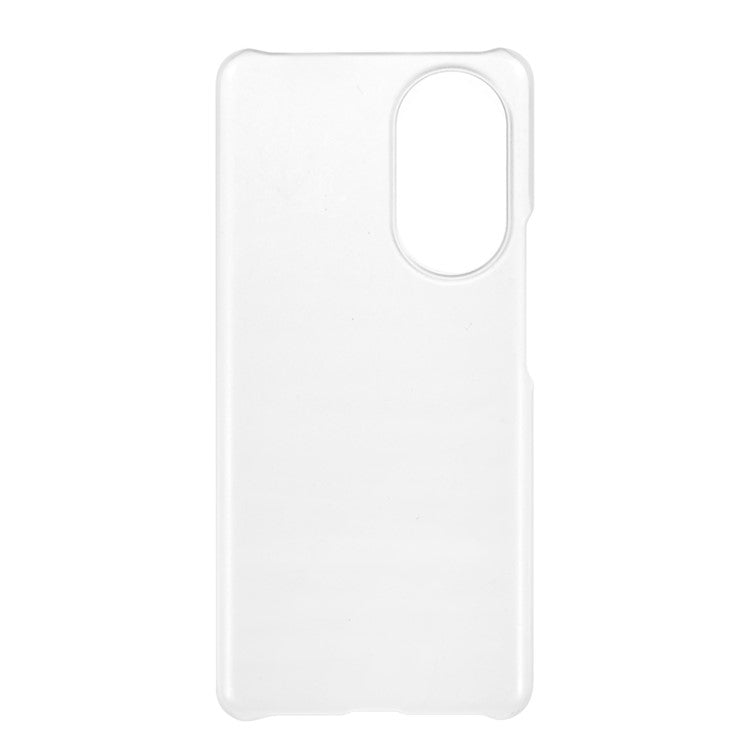 Rubberized Workmanship Multiple Color Plastic Phone Case for Honor 50 Pro / Huawei nova 9 Pro - Transparent