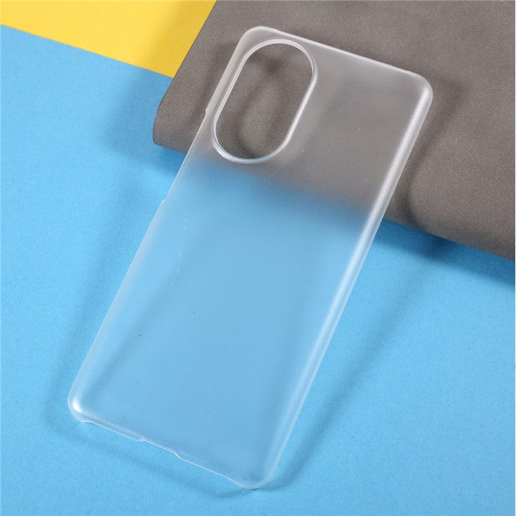 Rubberized Workmanship Multiple Color Plastic Phone Case for Honor 50 Pro / Huawei nova 9 Pro - Transparent