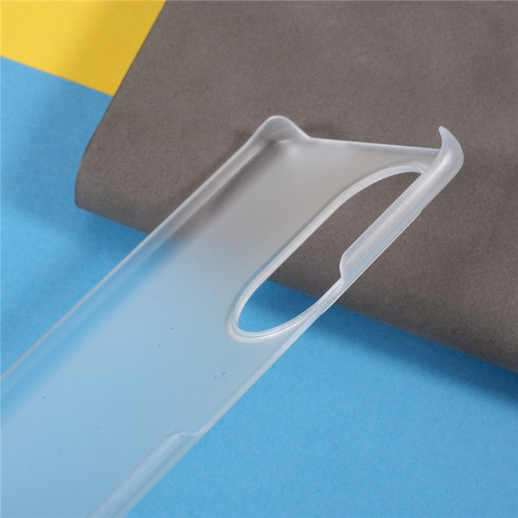 Rubberized Workmanship Multiple Color Plastic Phone Case for Honor 50 Pro / Huawei nova 9 Pro - Transparent