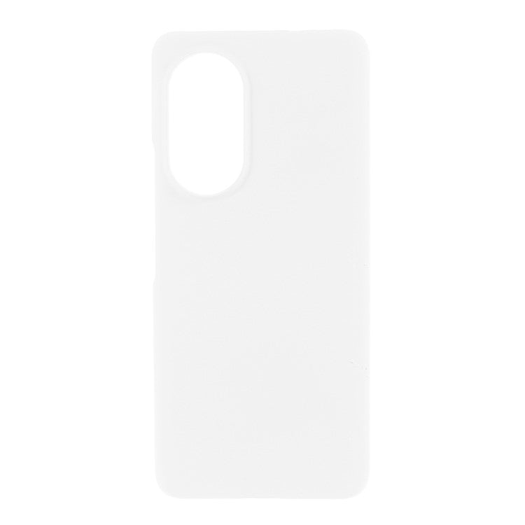 Multiple Color Drop-Proof Rubberized Hard Plastic Phone Case for Honor 50 SE - White