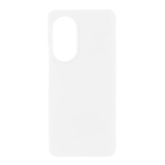 Multiple Color Drop-Proof Rubberized Hard Plastic Phone Case for Honor 50 SE - White