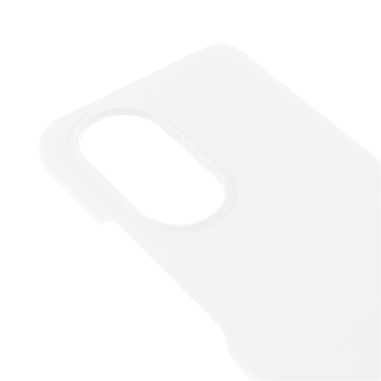 Multiple Color Drop-Proof Rubberized Hard Plastic Phone Case for Honor 50 SE - White