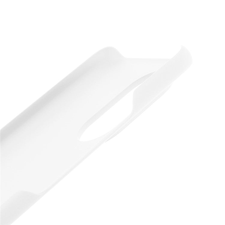 Multiple Color Drop-Proof Rubberized Hard Plastic Phone Case for Honor 50 SE - White