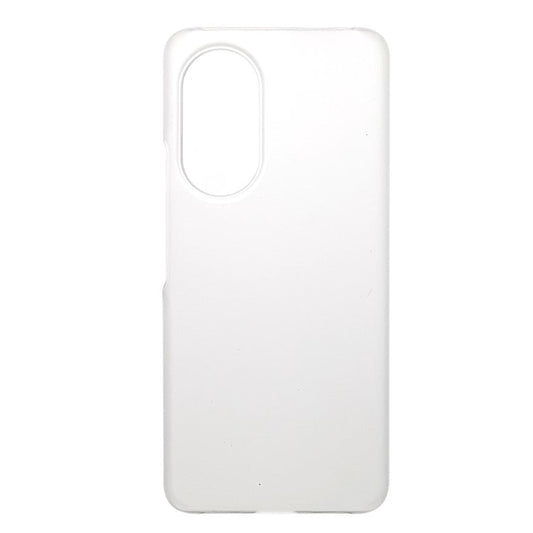 Multiple Color Drop-Proof Rubberized Hard Plastic Phone Case for Honor 50 SE - Transparent