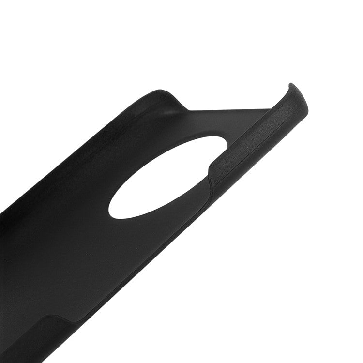 Rubberized Hard Plastic Shockproof Protective Phone Cover for Huawei nova 8i / Honor X20/Honor 50 Lite - Black