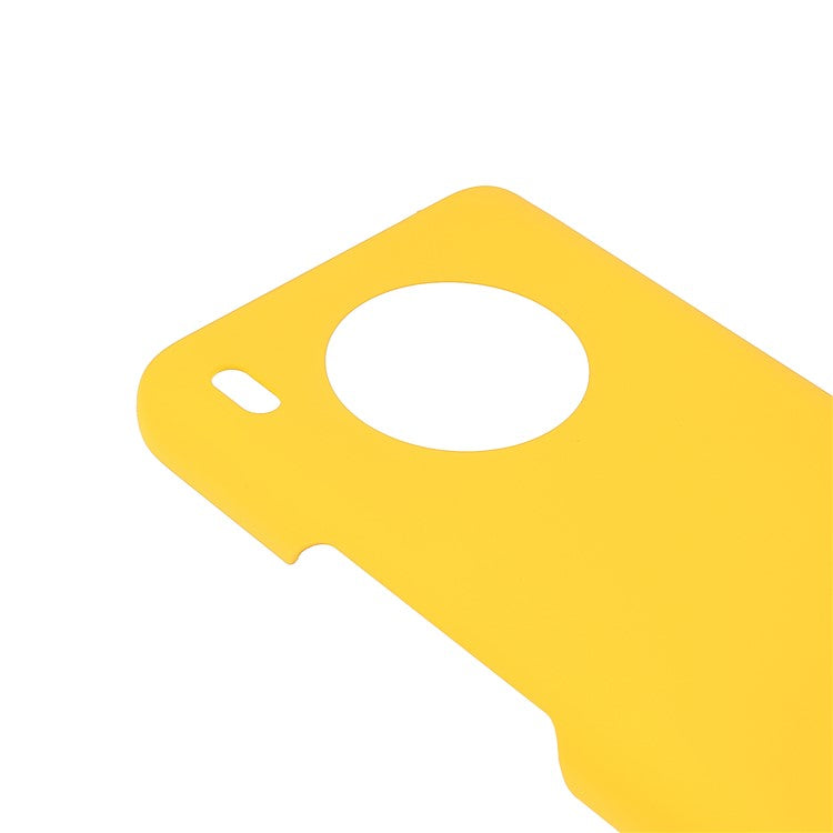 Rubberized Hard Plastic Shockproof Protective Phone Cover for Huawei nova 8i / Honor X20/Honor 50 Lite - Yellow