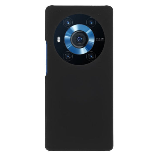 Glossy Surface Rubberized Hard PC Anti-Scratch Protective Phone Case for Honor Magic3 - Black
