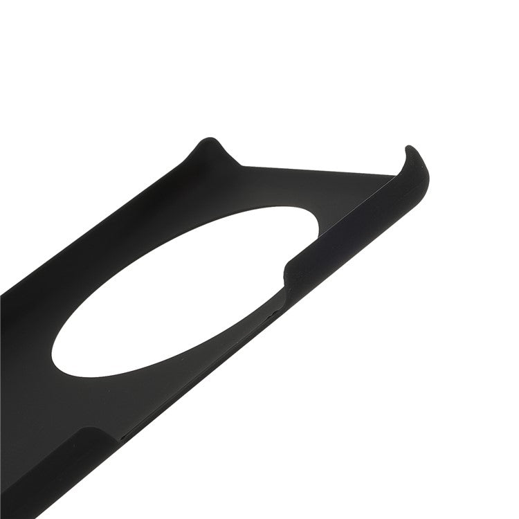 Glossy Surface Rubberized Hard PC Anti-Scratch Protective Phone Case for Honor Magic3 - Black