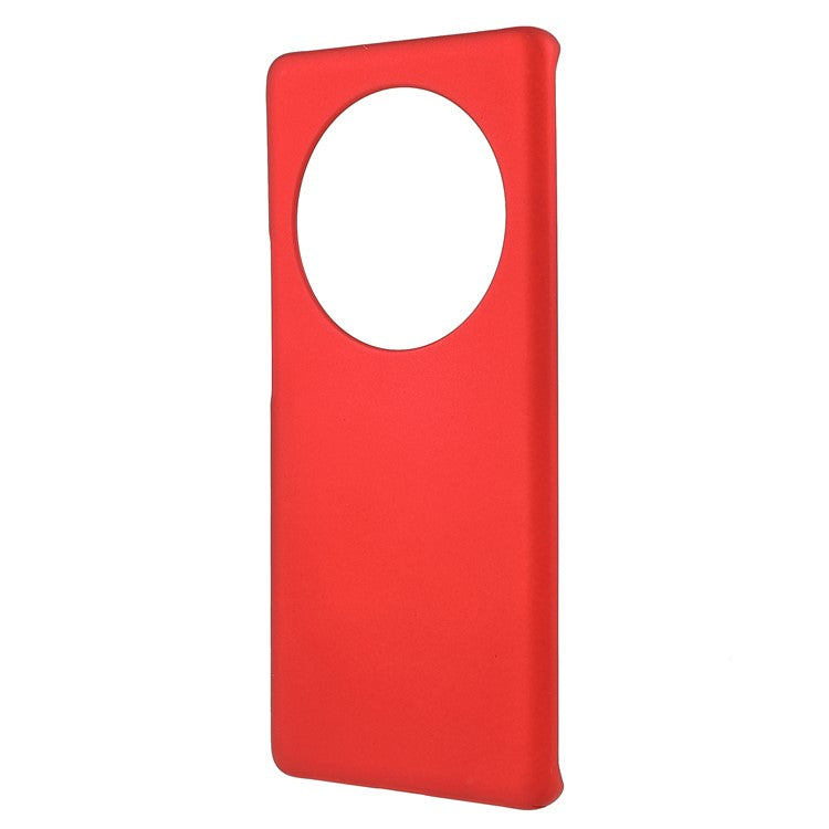 Glossy Surface Rubberized Hard PC Anti-Scratch Protective Phone Case for Honor Magic3 - Red