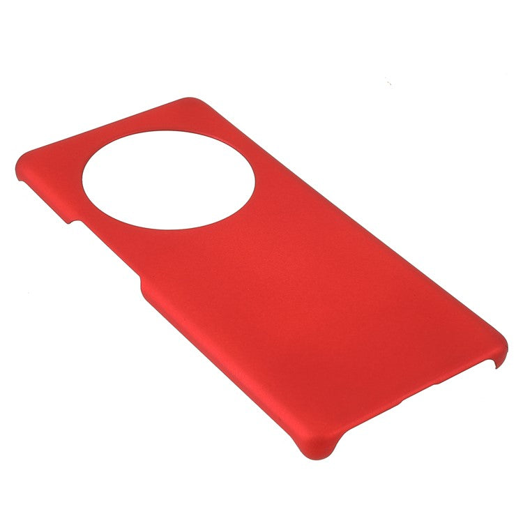 Glossy Surface Rubberized Hard PC Anti-Scratch Protective Phone Case for Honor Magic3 - Red