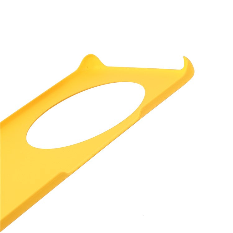 Glossy Surface Rubberized Hard PC Anti-Scratch Protective Phone Case for Honor Magic3 - Yellow