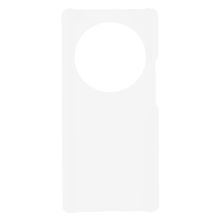 Glossy Surface Rubberized Hard PC Anti-Scratch Protective Phone Case for Honor Magic3 - White