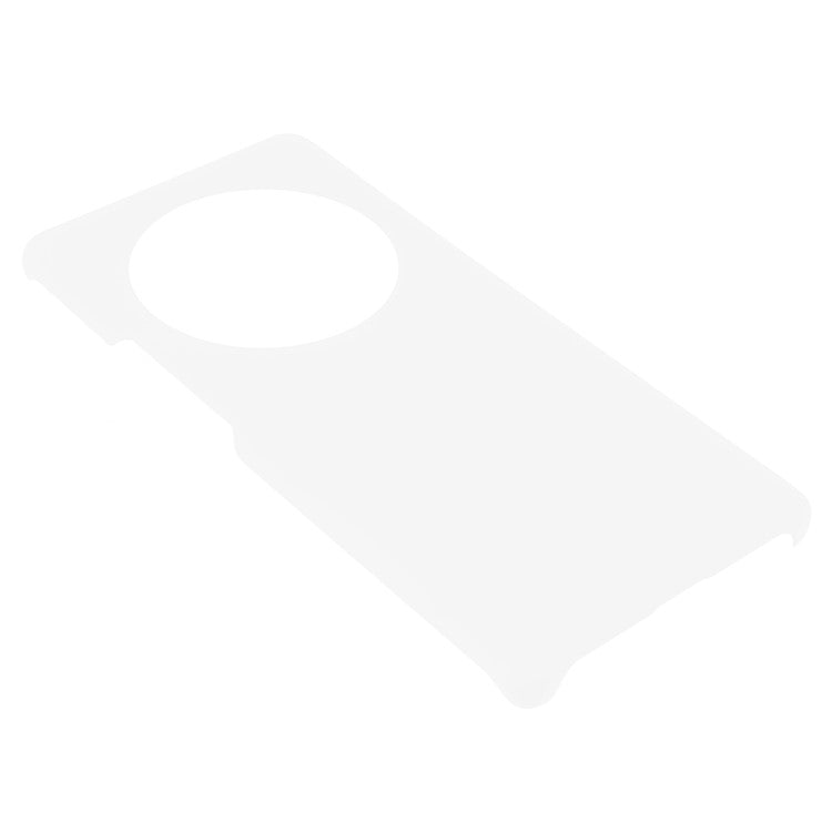Glossy Surface Rubberized Hard PC Anti-Scratch Protective Phone Case for Honor Magic3 - White