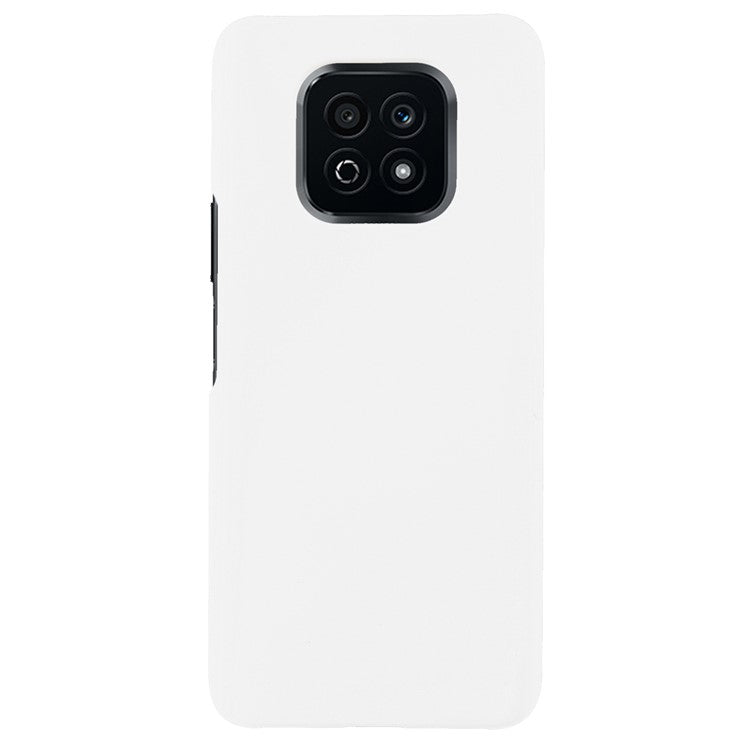 Anti-shock Rubberized Anti-Scratch Phone Protective Hard PC Phone Case for Honor Play5 Youth - White