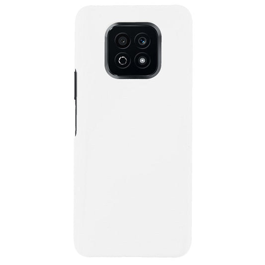 Anti-shock Rubberized Anti-Scratch Phone Protective Hard PC Phone Case for Honor Play5 Youth - White