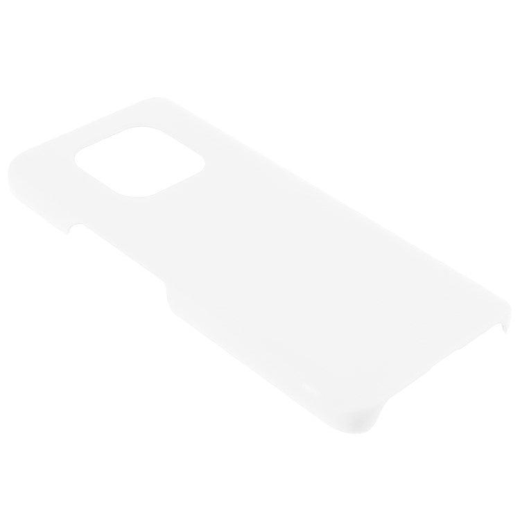 Anti-shock Rubberized Anti-Scratch Phone Protective Hard PC Phone Case for Honor Play5 Youth - White