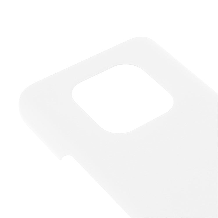Anti-shock Rubberized Anti-Scratch Phone Protective Hard PC Phone Case for Honor Play5 Youth - White