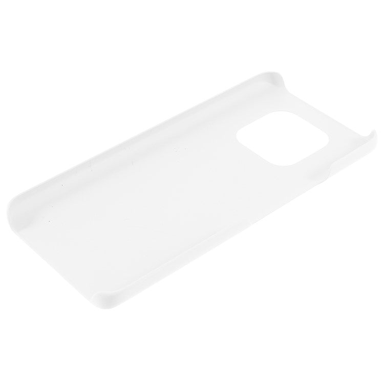 Anti-shock Rubberized Anti-Scratch Phone Protective Hard PC Phone Case for Honor Play5 Youth - White