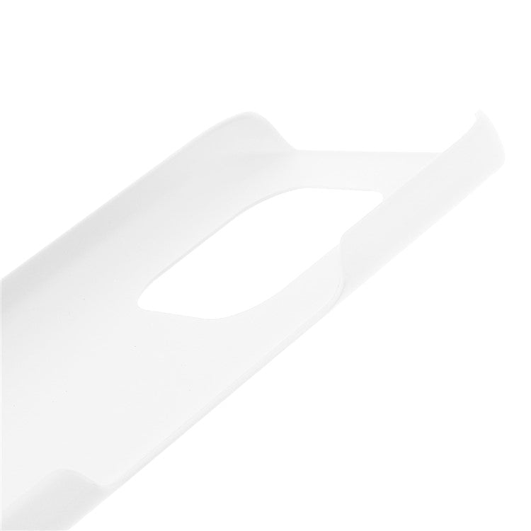 Anti-shock Rubberized Anti-Scratch Phone Protective Hard PC Phone Case for Honor Play5 Youth - White