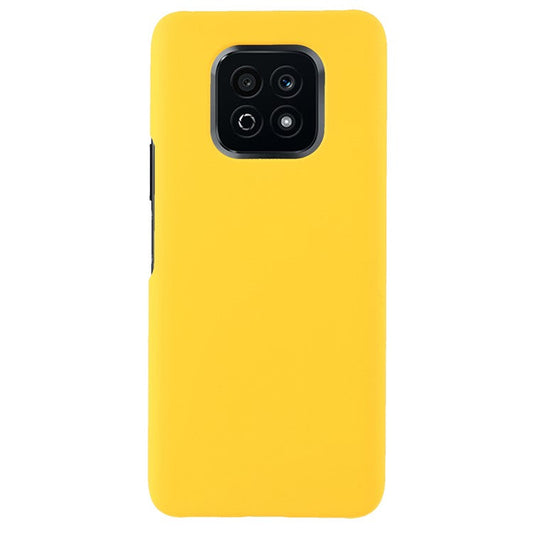 Anti-shock Rubberized Anti-Scratch Phone Protective Hard PC Phone Case for Honor Play5 Youth - Yellow