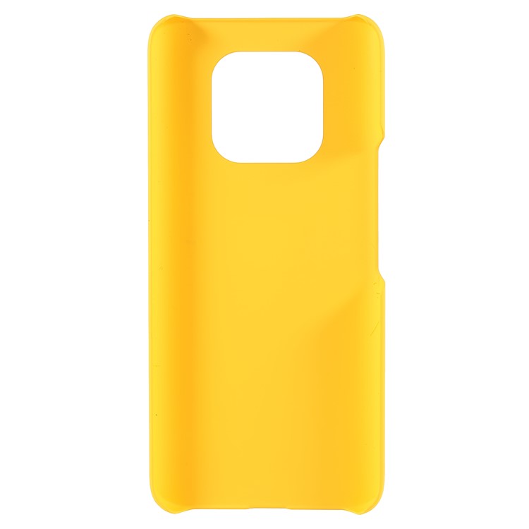 Anti-shock Rubberized Anti-Scratch Phone Protective Hard PC Phone Case for Honor Play5 Youth - Yellow